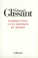 Couverture Introduction à une Poétique du Divers (Édouard Glissant)