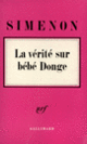 Couverture La vérité sur Bébé Donge (Georges Simenon)