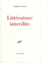 Couverture Littérature interdite (Pierre Guyotat)