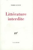 Couverture Littérature interdite ()