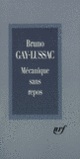 Couverture Mécanique sans repos (Bruno Gay-Lussac)