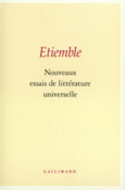 Couverture Nouveaux essais de littérature universelle ()