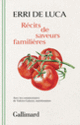 Couverture Récits de saveurs familières (Erri De Luca)