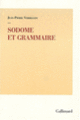 Couverture Sodome et grammaire (Jean-Pierre Verheggen)