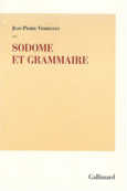 Couverture Sodome et grammaire ()
