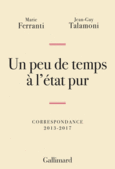 Couverture Un peu de temps à l'état pur (,Jean-Guy Talamoni)