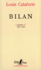 Couverture Bilan (Louis Calaferte)