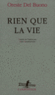 Couverture Rien que la vie (Oreste Del Buono)