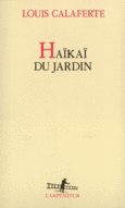 Couverture Haïkaï du jardin ()