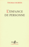 Couverture L'enfance de personne ()