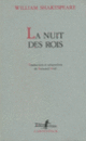 Couverture La Nuit des rois (William Shakespeare)