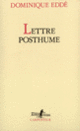 Couverture Lettre posthume (Dominique Eddé)