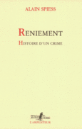 Couverture Reniement ()