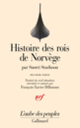 Couverture Histoire des rois de Norvège ( Snorri Sturluson)