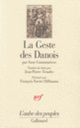 Couverture La Geste des Danois ( Saxo Grammaticus)