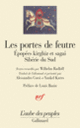 Couverture Les Portes de feutre ( Anonymes)