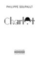 Couverture Charlot (Philippe Soupault)