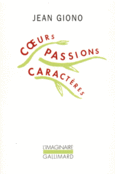 Couverture Cœurs, passions, caractères () Couverture Cœurs, passions, caractères ()