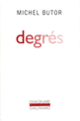 Couverture Degrés (Michel Butor)
