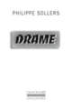 Couverture Drame (Philippe Sollers)