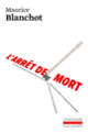 Couverture L'Arrêt de mort (Maurice Blanchot)
