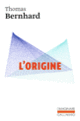 Couverture L'Origine (Thomas Bernhard)