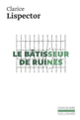 Couverture Le Bâtisseur de ruines (Clarice Lispector)