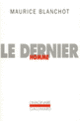 Couverture Le dernier homme (Maurice Blanchot)
