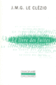 Couverture Le Livre des fuites (J. M. G. Le Clézio)