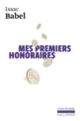 Couverture Mes premiers honoraires (Isaac Babel)