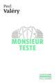 Couverture Monsieur Teste (Paul Valéry)