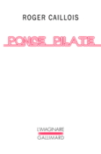 Couverture Ponce Pilate ()