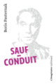Couverture Sauf-conduit (Boris Pasternak)