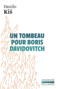 Couverture Un tombeau pour Boris Davidovitch ()