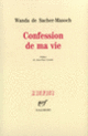 Couverture Confession de ma vie (Wanda de Sacher-Masoch)