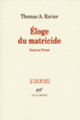 Couverture Éloge du matricide (Thomas A. Ravier)