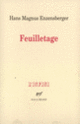 Couverture Feuilletage (Hans Magnus Enzensberger)
