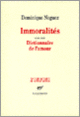 Couverture Immoralités/dictionnaire de l'amour (Dominique Noguez)