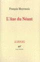 Couverture L'Axe du Néant (François Meyronnis)