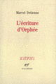 Couverture L'écriture d'Orphée (Marcel Detienne)