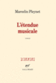 Couverture L'étendue musicale (Marcelin Pleynet)