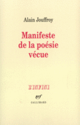 Couverture Manifeste de la poésie vécue () Couverture Manifeste de la poésie vécue ()