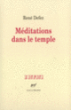 Couverture Méditations dans le temple (René Defez)