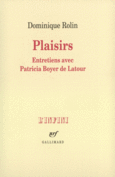 Couverture Plaisirs (,Dominique Rolin)