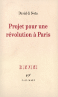 Couverture Projet pour une révolution à Paris ()
