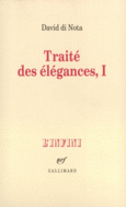 Couverture Traité des élégances, I ()