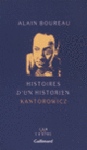 Couverture Histoires d'un historien (Alain Boureau)