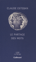 Couverture Le Partage des mots ()
