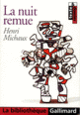 Couverture La Nuit remue (Henri Michaux)