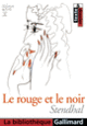 Couverture Le Rouge et le noir ( Stendhal)